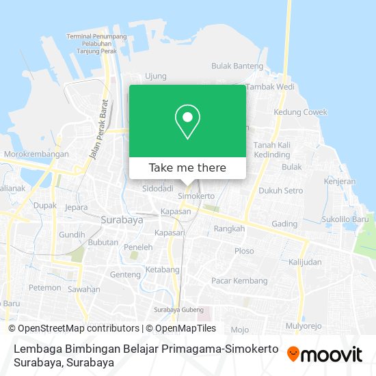 Lembaga Bimbingan Belajar Primagama-Simokerto Surabaya map