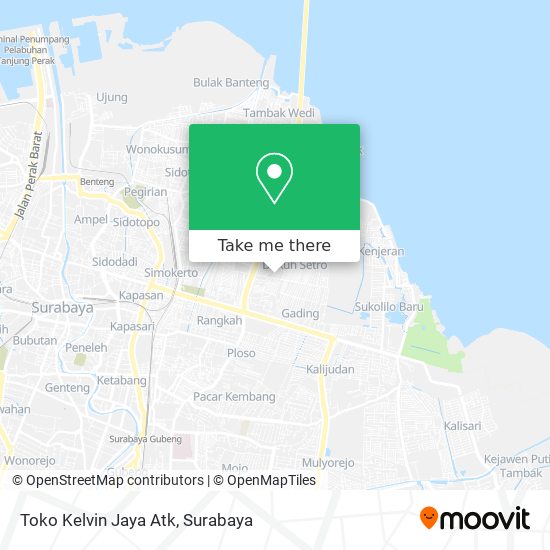 Toko Kelvin Jaya Atk map