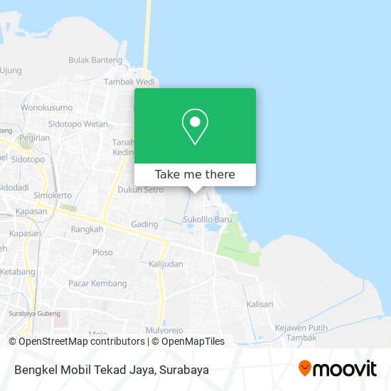 Bengkel Mobil Tekad Jaya map