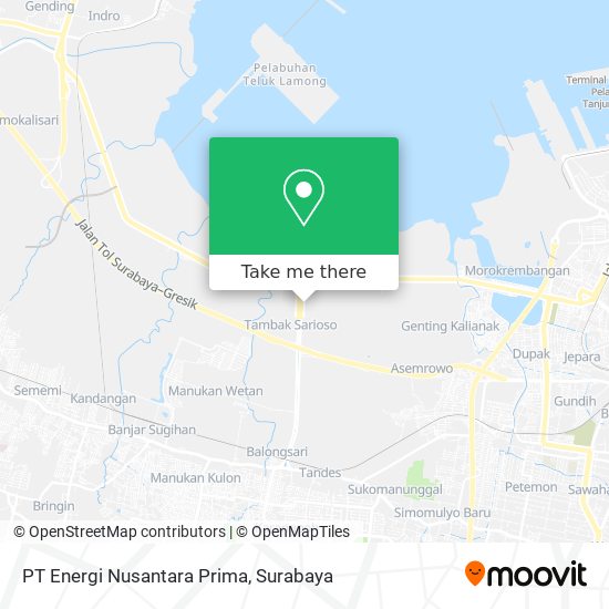 PT Energi Nusantara Prima map