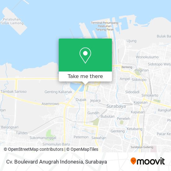 Cv. Boulevard Anugrah Indonesia map