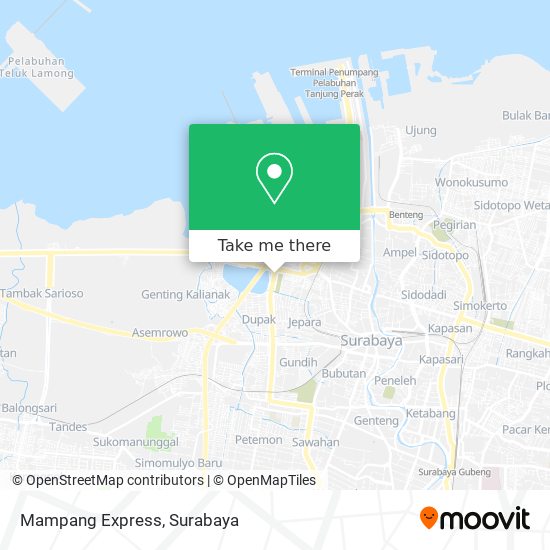 Mampang Express map