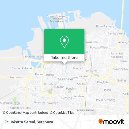 Pt.Jakarta Sereal map