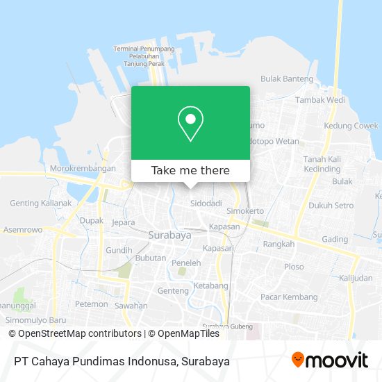 PT Cahaya Pundimas Indonusa map