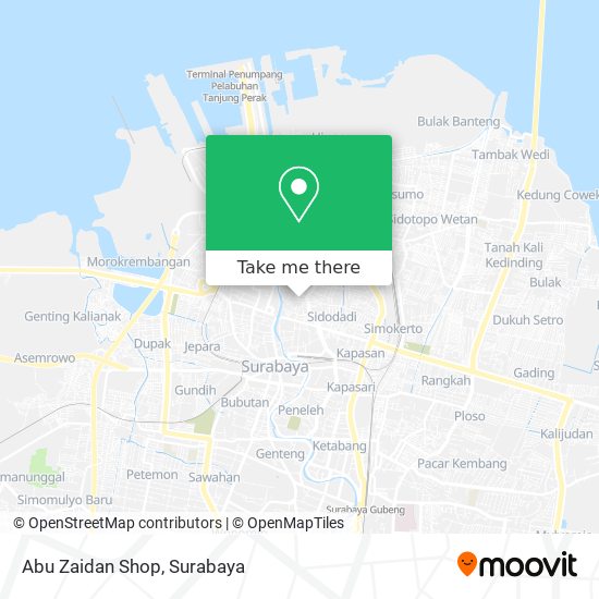 Abu Zaidan Shop map