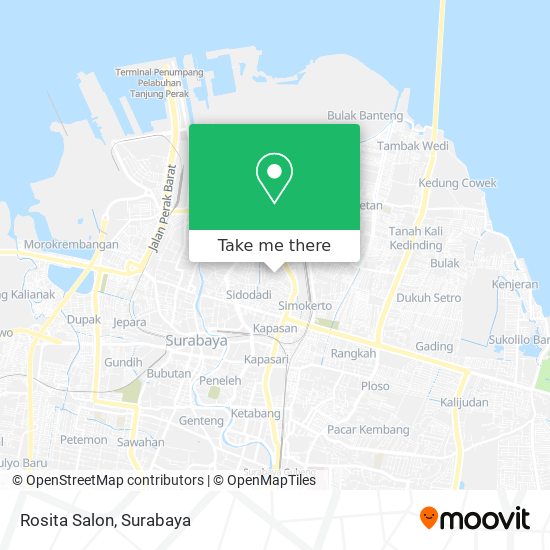 Rosita Salon map