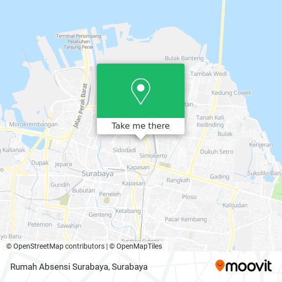 Rumah Absensi Surabaya map