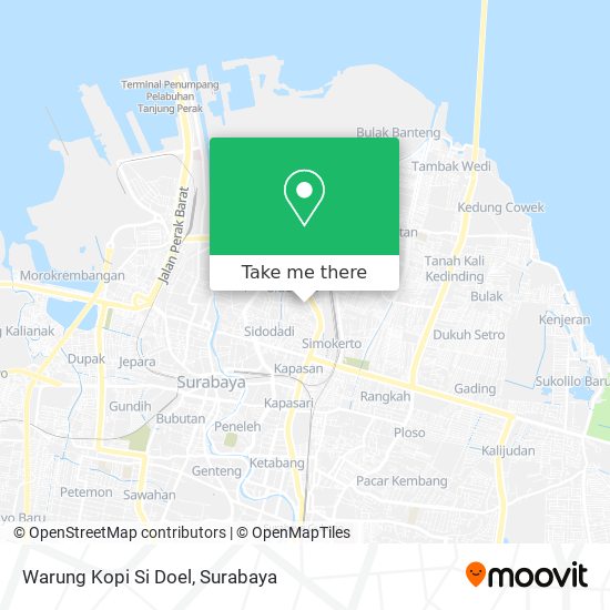 Warung Kopi Si Doel map