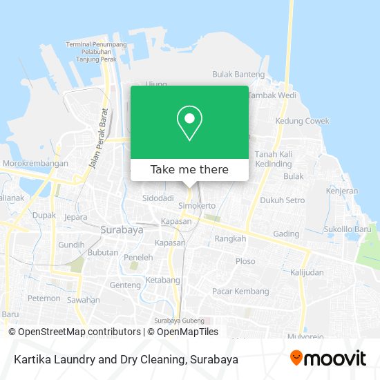 Kartika Laundry and Dry Cleaning map