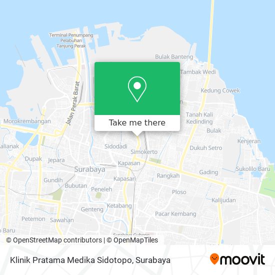 Klinik Pratama Medika Sidotopo map