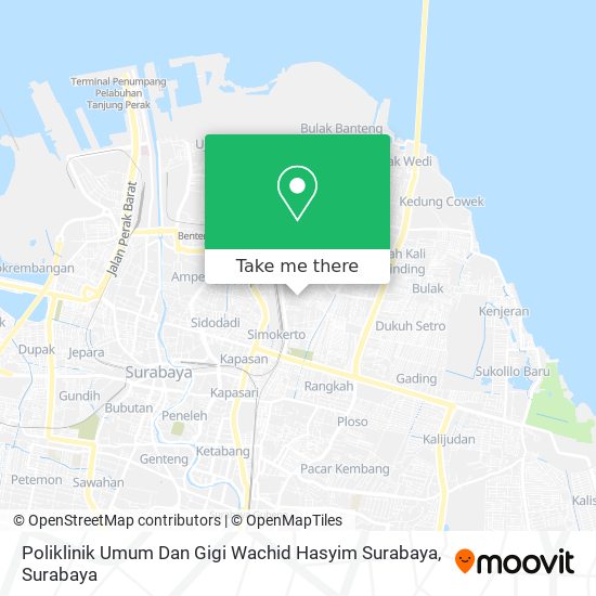 Poliklinik Umum Dan Gigi Wachid Hasyim Surabaya map