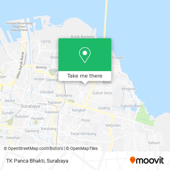 TK Panca Bhakti map