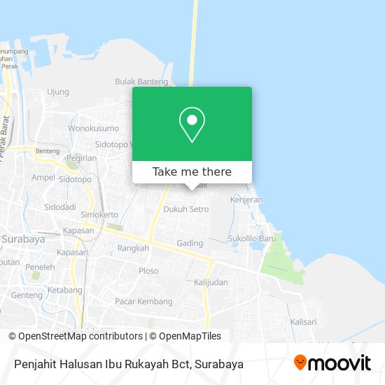 Penjahit Halusan Ibu Rukayah Bct map