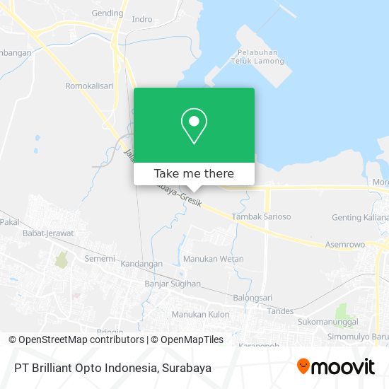 PT Brilliant Opto Indonesia map