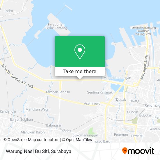 Warung Nasi Bu Siti map