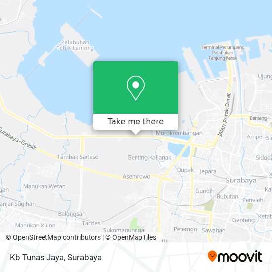 Kb Tunas Jaya map