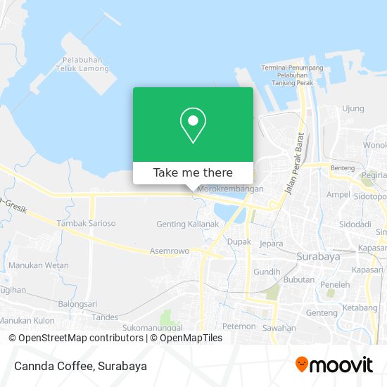 Cannda Coffee map