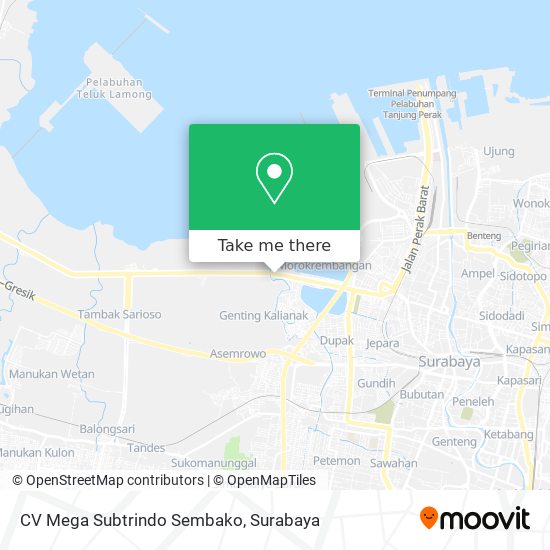 CV Mega Subtrindo Sembako map