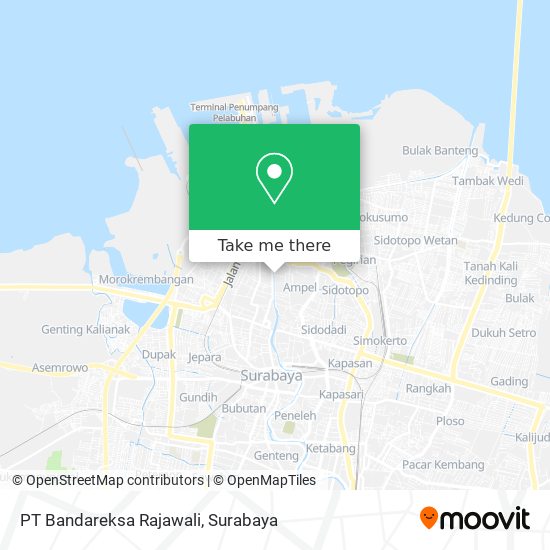 PT Bandareksa Rajawali map