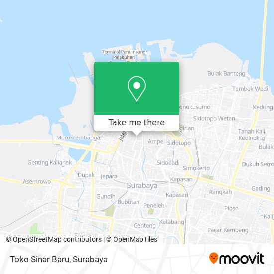 Toko Sinar Baru map