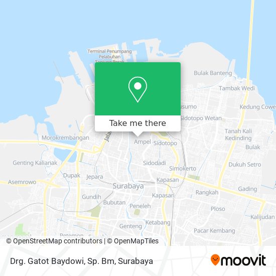 Drg. Gatot Baydowi, Sp. Bm map