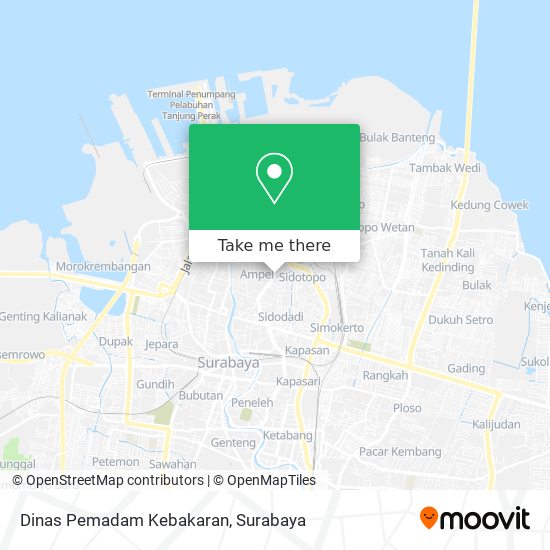 Dinas Pemadam Kebakaran map