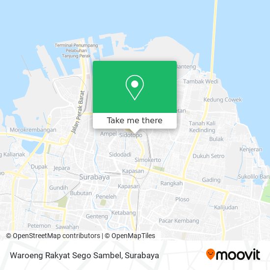Waroeng Rakyat Sego Sambel map