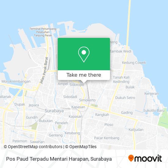 Pos Paud Terpadu Mentari Harapan map