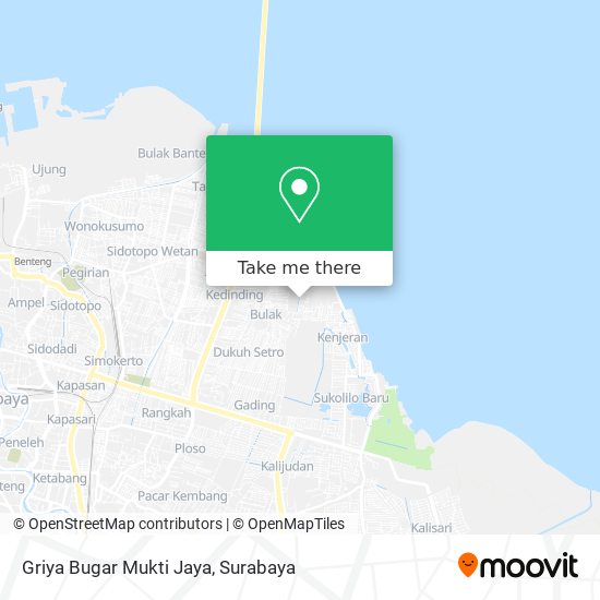 Griya Bugar Mukti Jaya map