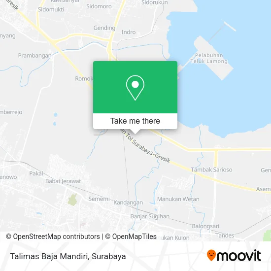 Talimas Baja Mandiri map