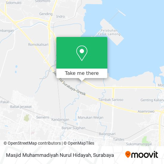 Masjid Muhammadiyah Nurul Hidayah map