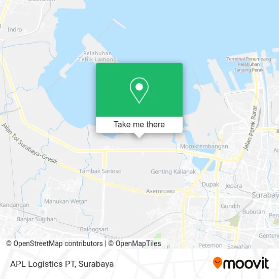 APL Logistics PT map