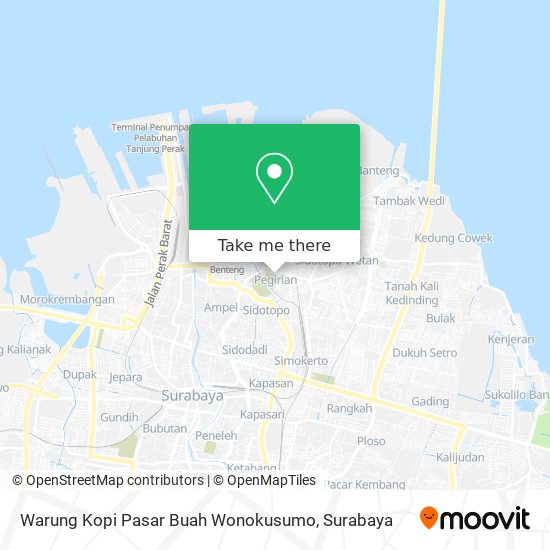 Warung Kopi Pasar Buah Wonokusumo map