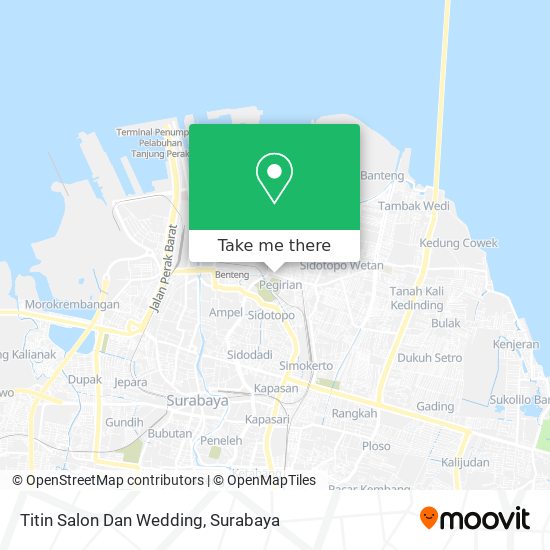 Titin Salon Dan Wedding map