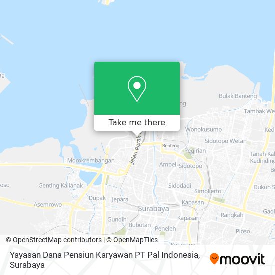 Yayasan Dana Pensiun Karyawan PT Pal Indonesia map