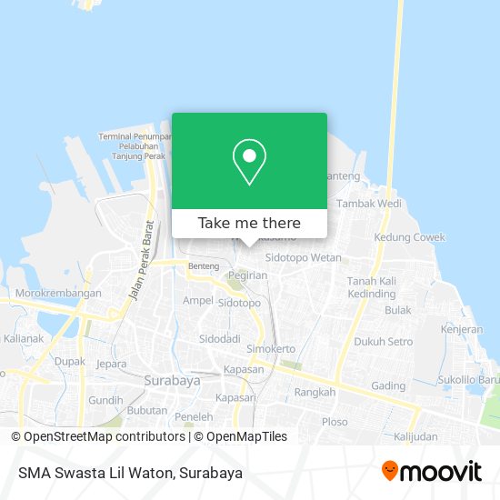 SMA Swasta Lil Waton map