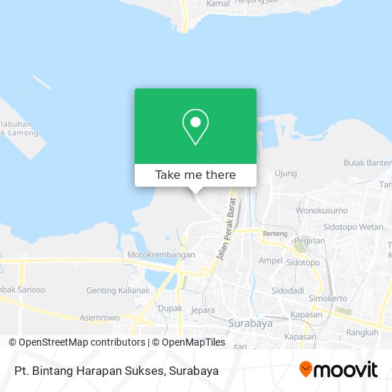 Pt. Bintang Harapan Sukses map