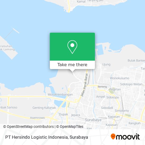 PT Hersindo Logistic Indonesia map