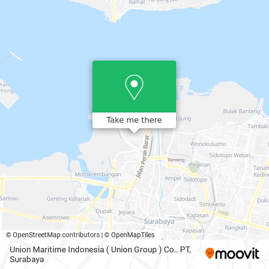 Union Maritime Indonesia ( Union Group ) Co.. PT map