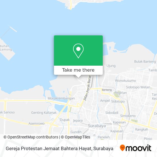 Gereja Protestan Jemaat Bahtera Hayat map