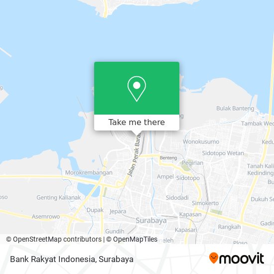 Bank Rakyat Indonesia map