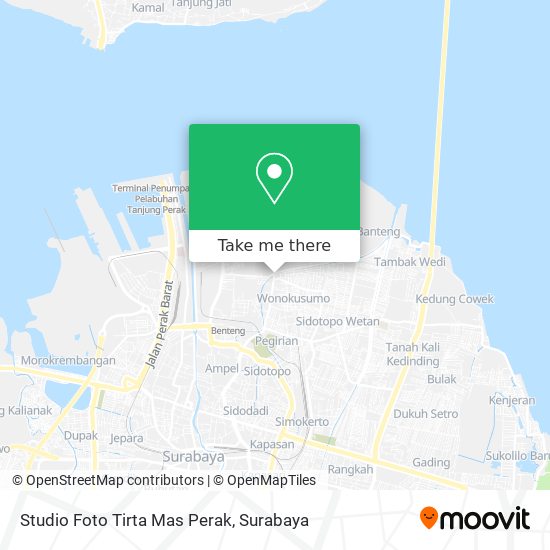 Studio Foto Tirta Mas Perak map