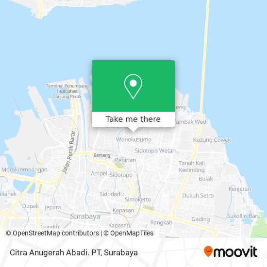 Citra Anugerah Abadi. PT map
