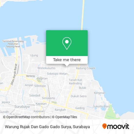 Warung Rujak Dan Gado Gado Surya map
