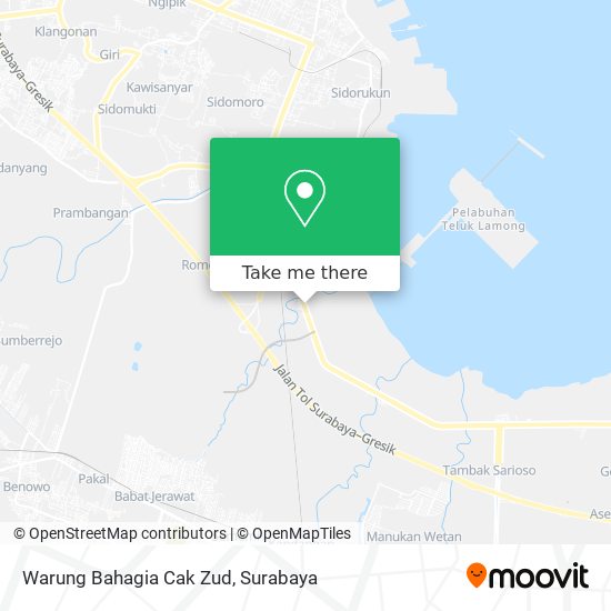 Warung Bahagia Cak Zud map