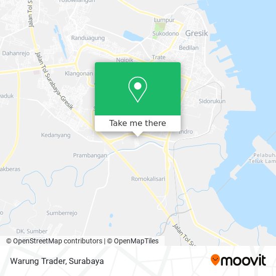 Warung Trader map