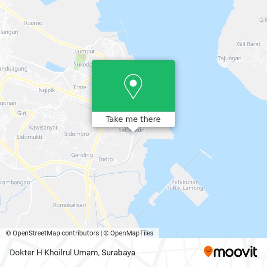Dokter H Khoilrul Umam map