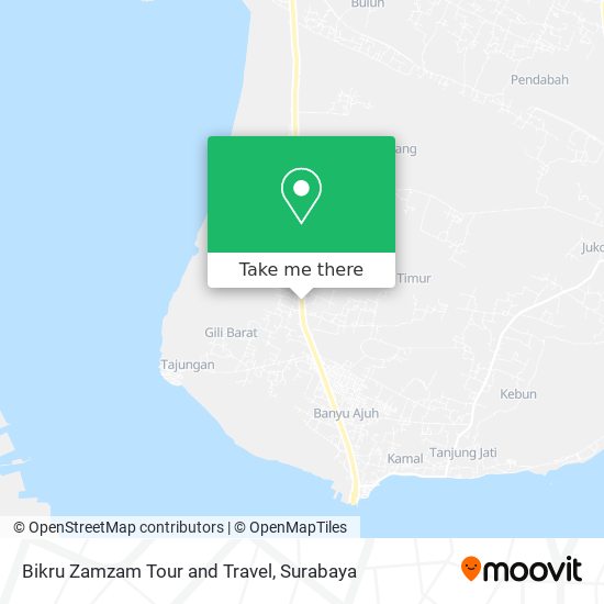 Bikru Zamzam Tour and Travel map
