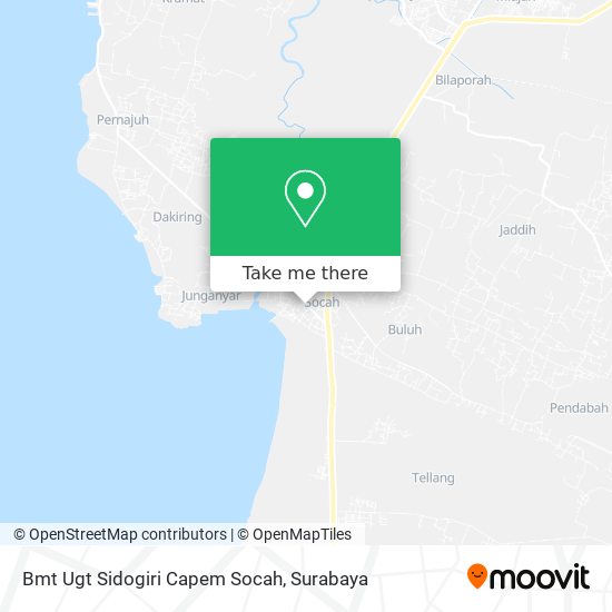 Bmt Ugt Sidogiri Capem Socah map