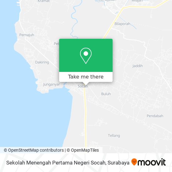Sekolah Menengah Pertama Negeri Socah map
